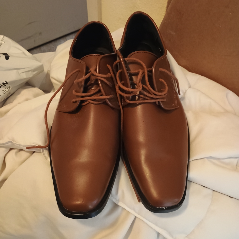 Joseph Abboud Rich Brown Oxfords